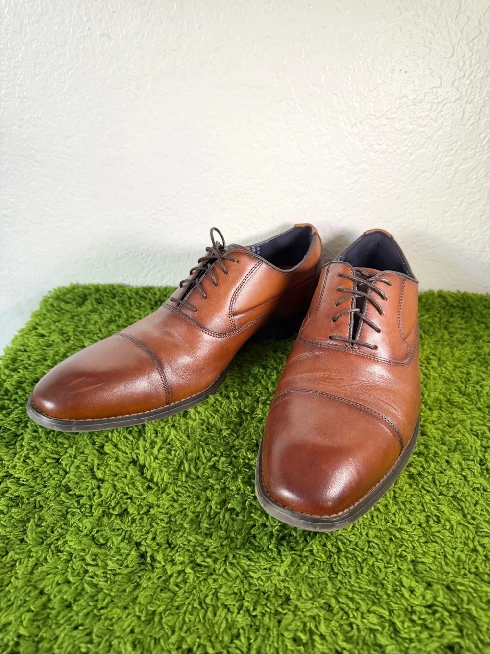The Modern Groom COGNAC DRESS SHOES